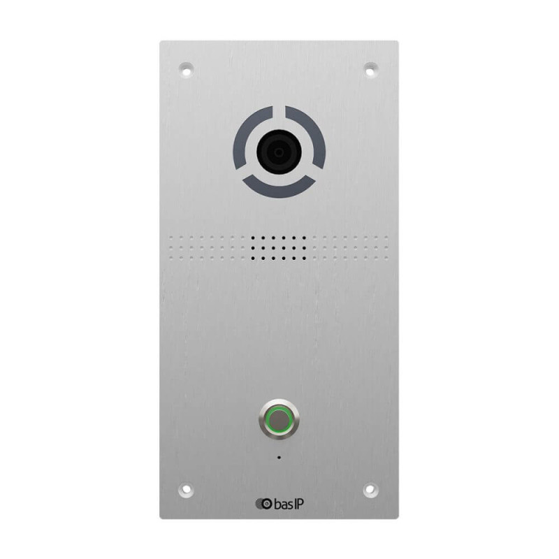Купити IP панель виклику Bas-IP AV-04FD silver для IP-домофонів. Системи безпеки для дому та офісу. Магазин RG-Group. Системи відеонагляду та охоронні сигналізації. Продаж та послуги встановлення