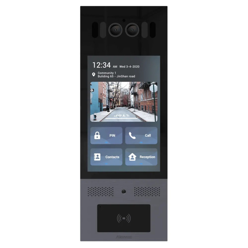Купити Багатоабонентна панель виклику Akuvox X915S на Android (розпізнавання обличчя, Bluetooth). Системи безпеки для дому та офісу. Магазин RG-Group. Системи відеонагляду та охоронні сигналізації. Продаж та послуги встановлення