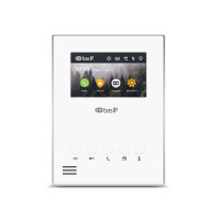 Купити IP-відеодомофон 4.3" Bas-IP AU-04LA white. Системи безпеки для дому та офісу. Магазин RG-Group. Системи відеонагляду та охоронні сигналізації. Продаж та послуги встановлення