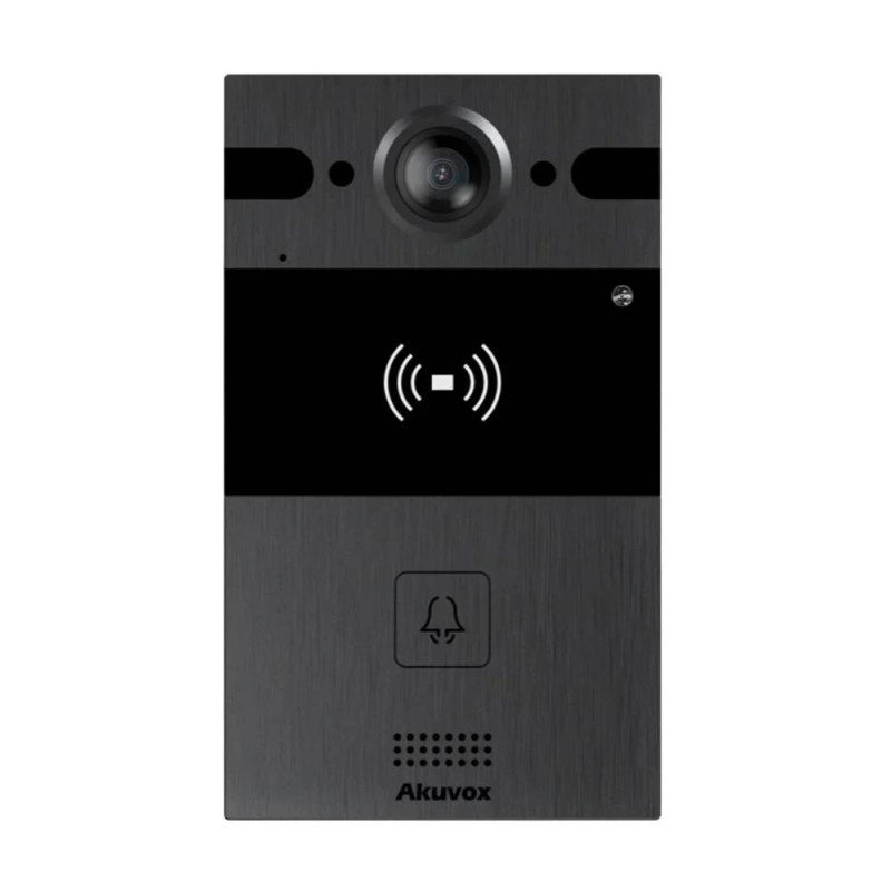 Купити IP-панель виклику 4 Мп Akuvox R25A зі зчитувачем карт. Системи безпеки для дому та офісу. Магазин RG-Group. Системи відеонагляду та охоронні сигналізації. Продаж та послуги встановлення