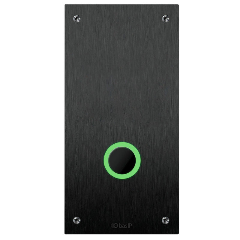 Безконтактний дверний дзвінок BAS-IP SH-46T Black