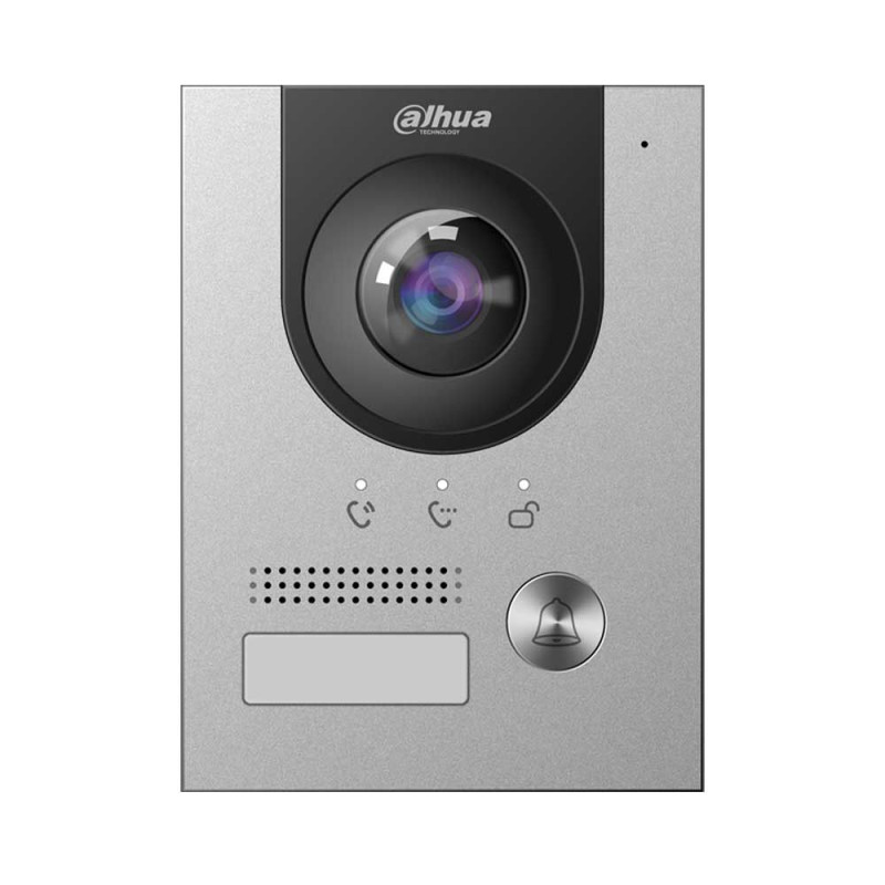 Купити Відеопанель 2 Мп Dahua DHI-VTO2202F-P-S2 для IP-домофонів. Системи безпеки для дому та офісу. Магазин RG-Group. Системи відеонагляду та охоронні сигналізації. Продаж та послуги встановлення