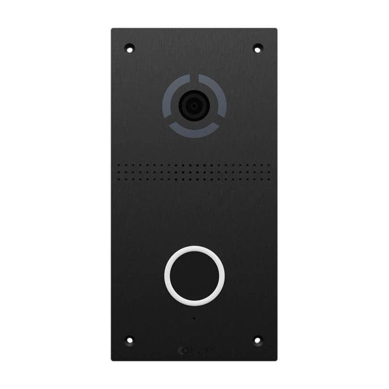Купити IP панель виклику Bas-IP AV-05SD black з безконтактною кнопокою виклику. Системи безпеки для дому та офісу. Магазин RG-Group. Системи відеонагляду та охоронні сигналізації. Продаж та послуги встановлення