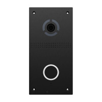 Купити IP панель виклику Bas-IP AV-05FD black з безконтактною кнопокою виклику. Системи безпеки для дому та офісу. Магазин RG-Group. Системи відеонагляду та охоронні сигналізації. Продаж та послуги встановлення