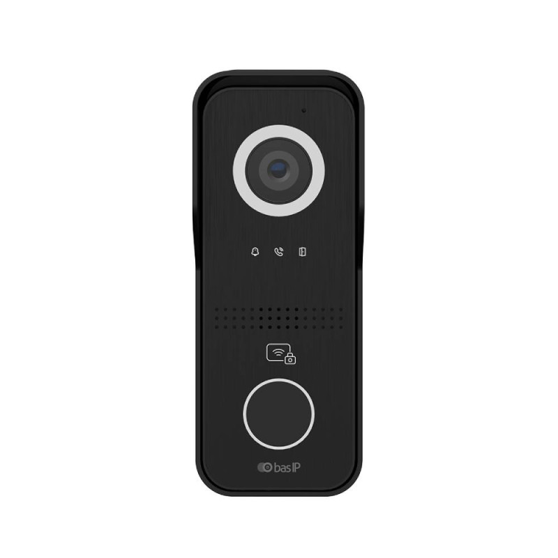 Купити IP панель виклику Bas-IP AV-06M Black з Wi-Fi для IP-домофонів. Системи безпеки для дому та офісу. Магазин RG-Group. Системи відеонагляду та охоронні сигналізації. Продаж та послуги встановлення
