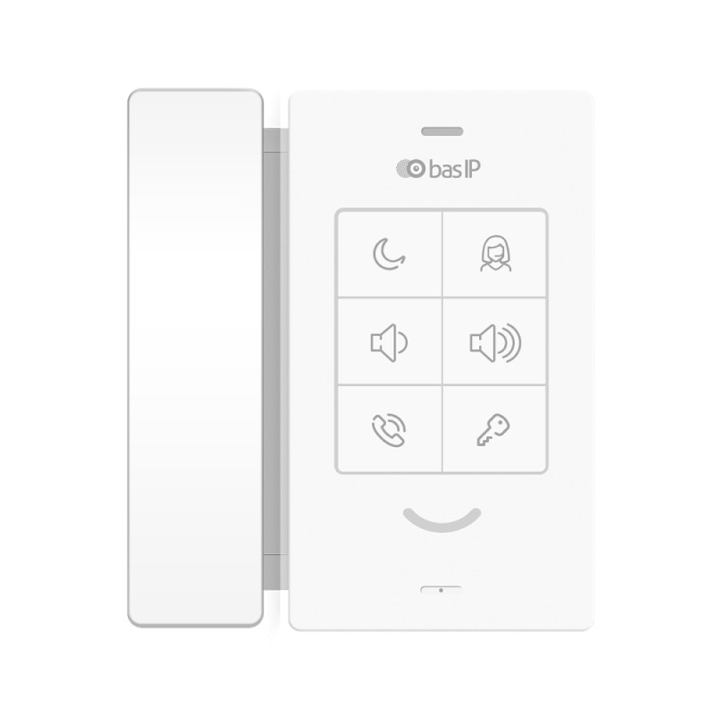 Купити SP-SP Bas-IP (white) аудіотрубка для абонентського аудіопристрою SP-03. Системи безпеки для дому та офісу. Магазин RG-Group. Системи відеонагляду та охоронні сигналізації. Продаж та послуги встановлення