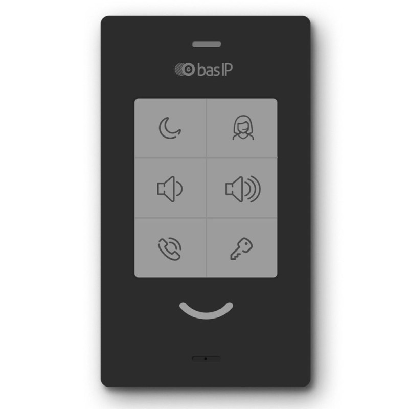Купити IP-аудіодомофон Bas-IP SP-03 black. Системи безпеки для дому та офісу. Магазин RG-Group. Системи відеонагляду та охоронні сигналізації. Продаж та послуги встановлення