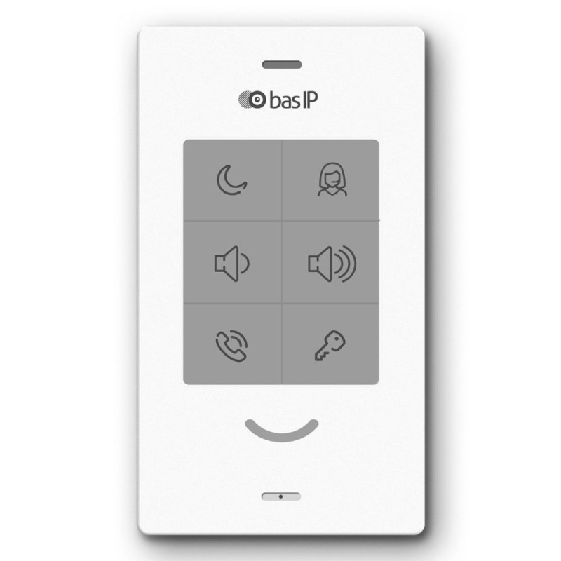 Купити IP-аудіодомофон Bas-IP SP-03 white. Системи безпеки для дому та офісу. Магазин RG-Group. Системи відеонагляду та охоронні сигналізації. Продаж та послуги встановлення