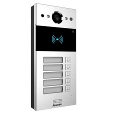 Купити IP-панель виклику 2 Мп Akuvox R20B X5 On-Wall на 5 абонентів. Системи безпеки для дому та офісу. Магазин RG-Group. Системи відеонагляду та охоронні сигналізації. Продаж та послуги встановлення