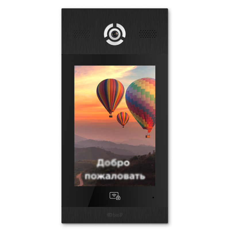 Купити Багатоабонентська IP панель виклику Bas-IP AA-14FB (black) з розпізнаванням облич і зчитувачем UKEY для IP-домофонів. Системи безпеки для дому та офісу. Магазин RG-Group. Системи відеонагляду та охоронні сигналізації. Продаж та послуги встановлення