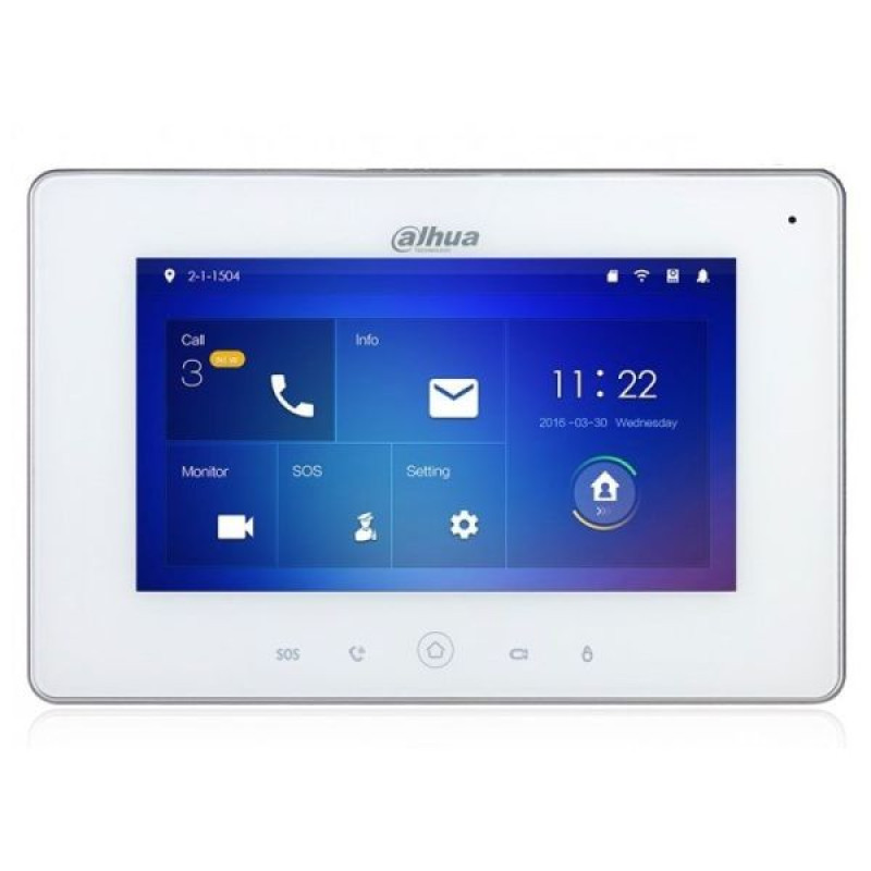 Купити IP-відеодомофон Dahua VTH5241DW-S2. Системи безпеки для дому та офісу. Магазин RG-Group. Системи відеонагляду та охоронні сигналізації. Продаж та послуги встановлення