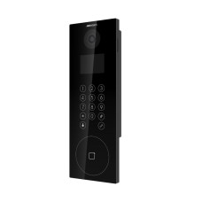 Купити Багатоабонентська 2 Мп IP-відеопанель Hikvision DS-KD8103-E6 зі зчитувачем Mifare. Системи безпеки для дому та офісу. Магазин RG-Group. Системи відеонагляду та охоронні сигналізації. Продаж та послуги встановлення