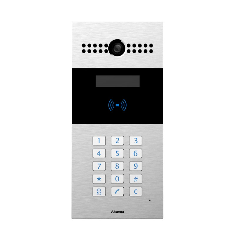 Купити IP-панель виклику Akuvox R27A AL. Системи безпеки для дому та офісу. Магазин RG-Group. Системи відеонагляду та охоронні сигналізації. Продаж та послуги встановлення