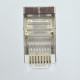 Купити Конектор UTP CMS RJ45 екранований. Системи безпеки для дому та офісу. Магазин RG-Group. Системи відеонагляду та охоронні сигналізації. Продаж та послуги встановлення