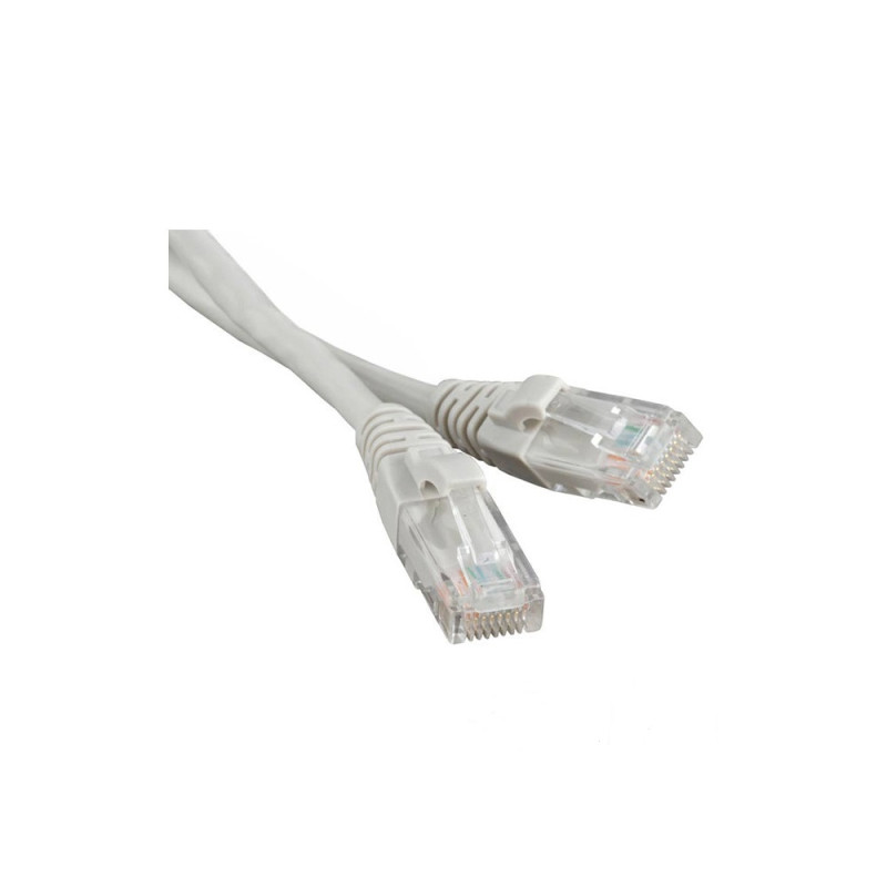 Купити Патч-корд GoldMine GM patch cord UTP Cat5e - 2 м сірий. Системи безпеки для дому та офісу. Магазин RG-Group. Системи відеонагляду та охоронні сигналізації. Продаж та послуги встановлення