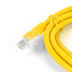Купити Патч-корд Hypernet PC-UTP-2M-YL 2м литий жовтий UTP RJ45 кат. 5Е. Системи безпеки для дому та офісу. Магазин RG-Group. Системи відеонагляду та охоронні сигналізації. Продаж та послуги встановлення