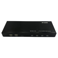 Купити KVM-перемикач D-Link DKVM-410H 4xHDMI,4xUSB. Системи безпеки для дому та офісу. Магазин RG-Group. Системи відеонагляду та охоронні сигналізації. Продаж та послуги встановлення