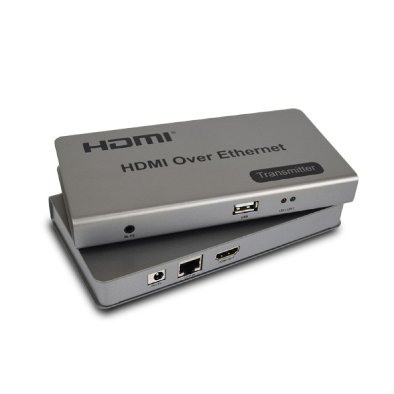 Купити KVM-подовжувач ATIS HDMI/USB +IR по Ethernet до 120 м (1080p). Системи безпеки для дому та офісу. Магазин RG-Group. Системи відеонагляду та охоронні сигналізації. Продаж та послуги встановлення