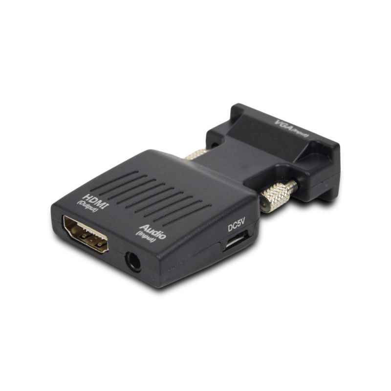 Купити Конвертер відеосигналу ATIS VGA-HDMI. Системи безпеки для дому та офісу. Магазин RG-Group. Системи відеонагляду та охоронні сигналізації. Продаж та послуги встановлення