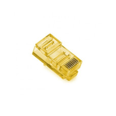 Купити Конектор ATIS UTP RJ45 8 піновий жовтий (1000 шт.). Системи безпеки для дому та офісу. Магазин RG-Group. Системи відеонагляду та охоронні сигналізації. Продаж та послуги встановлення