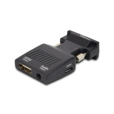 Купити Конвертер відеосигналу ATIS VGA-HDMI-C з кабелями. Системи безпеки для дому та офісу. Магазин RG-Group. Системи відеонагляду та охоронні сигналізації. Продаж та послуги встановлення