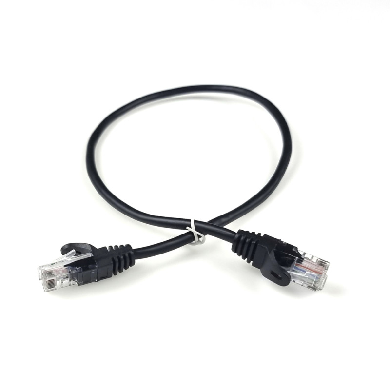 Купити Патч-корд Hypernet PC-UTP-05M 0.5м литий чорний UTP RJ45 кат. 5Е. Системи безпеки для дому та офісу. Магазин RG-Group. Системи відеонагляду та охоронні сигналізації. Продаж та послуги встановлення