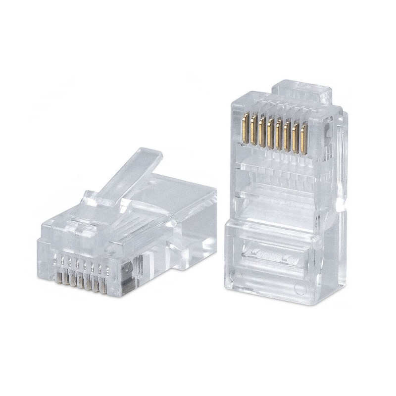 Купити Конектор Kingda RJ45 кат. 5e, неекранований KDPG8016. Системи безпеки для дому та офісу. Магазин RG-Group. Системи відеонагляду та охоронні сигналізації. Продаж та послуги встановлення