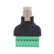 Купити Конектор RJ45 під затискач (male). Системи безпеки для дому та офісу. Магазин RG-Group. Системи відеонагляду та охоронні сигналізації. Продаж та послуги встановлення