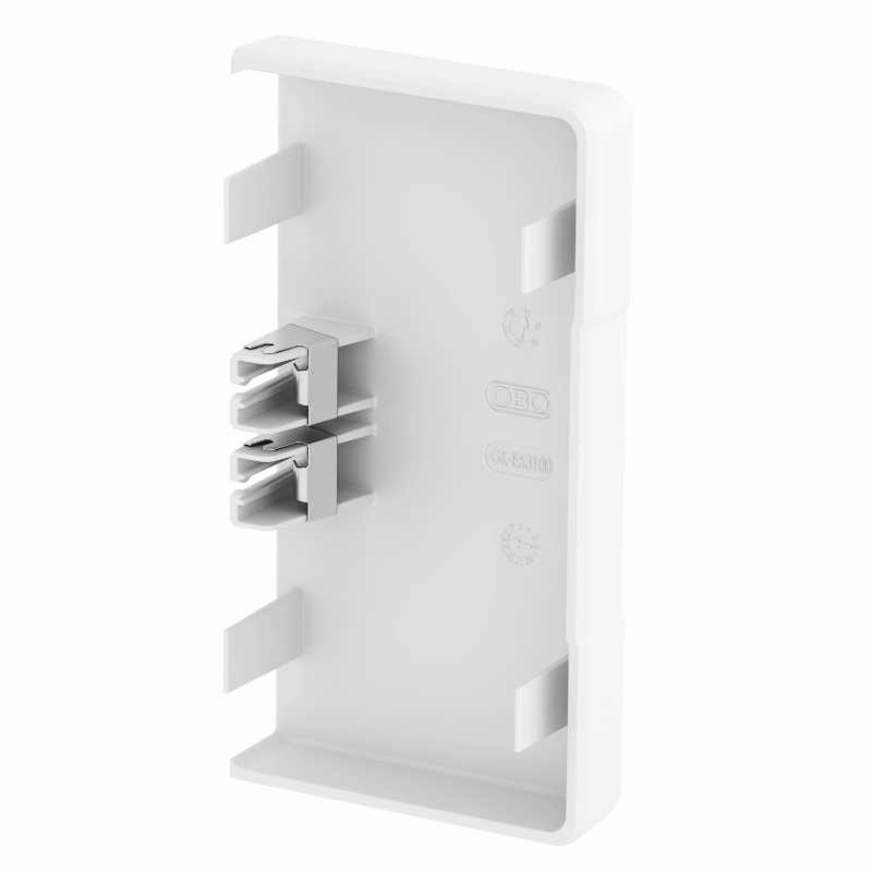 Купити Заглушка OBO Bettermann 100x53 Rapid 45 / ПК / АБС 6113110. Системи безпеки для дому та офісу. Магазин RG-Group. Системи відеонагляду та охоронні сигналізації. Продаж та послуги встановлення