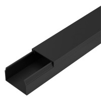 Купити Кабельний канал 220 TM Professional 40x25x2000 мм чорний. Системи безпеки для дому та офісу. Магазин RG-Group. Системи відеонагляду та охоронні сигналізації. Продаж та послуги встановлення