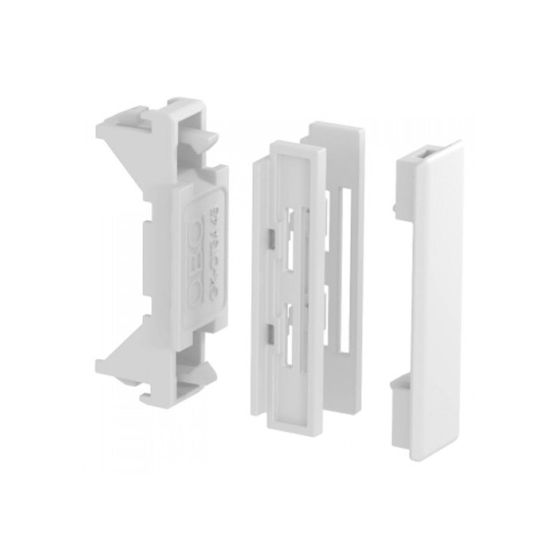 Купити Декоративна заглушка кришки OBO Bettermann 100x53 мм Rapid 45 / ПК/АБС 6113030. Системи безпеки для дому та офісу. Магазин RG-Group. Системи відеонагляду та охоронні сигналізації. Продаж та послуги встановлення