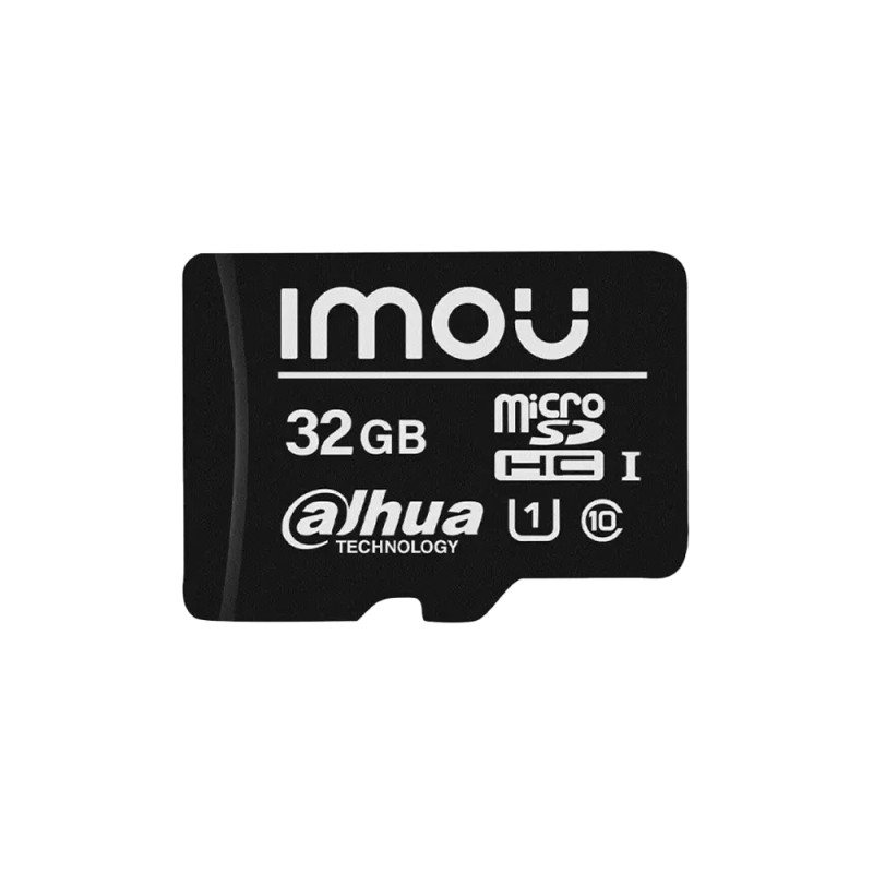 Купити Карта пам'яті IMOU ST2-32-S1 microSDHC 32GB Class 10. Системи безпеки для дому та офісу. Магазин RG-Group. Системи відеонагляду та охоронні сигналізації. Продаж та послуги встановлення
