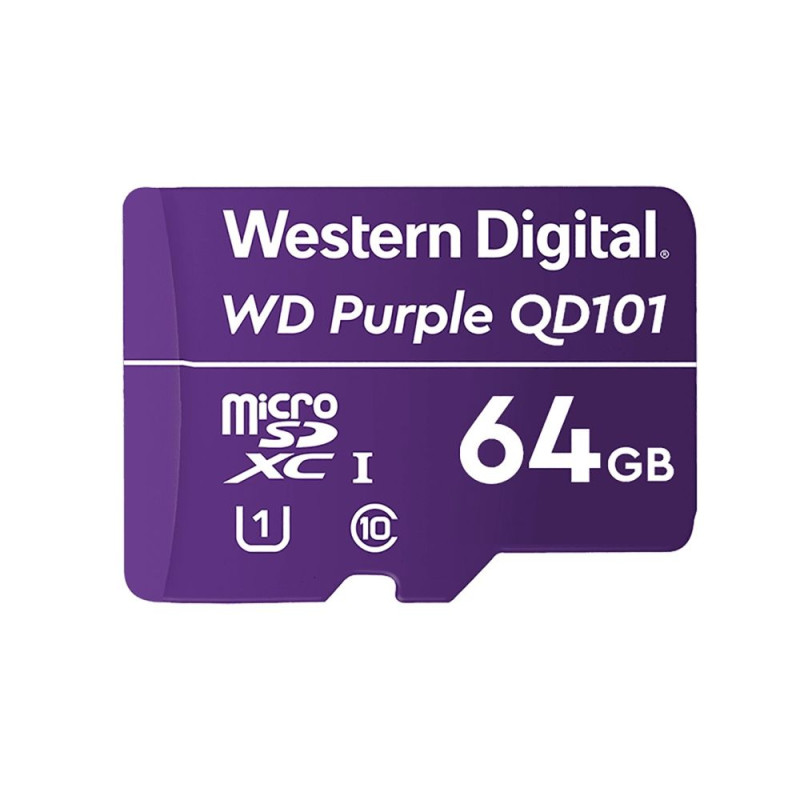 Купити Картка пам'яті Western Digital MICRO SDXC 64GB UHS-I WDD064G1P0C WDC спеціалізована для відеоспостереження. Системи безпеки для дому та офісу. Магазин RG-Group. Системи відеонагляду та охоронні сигналізації. Продаж та послуги встановлення
