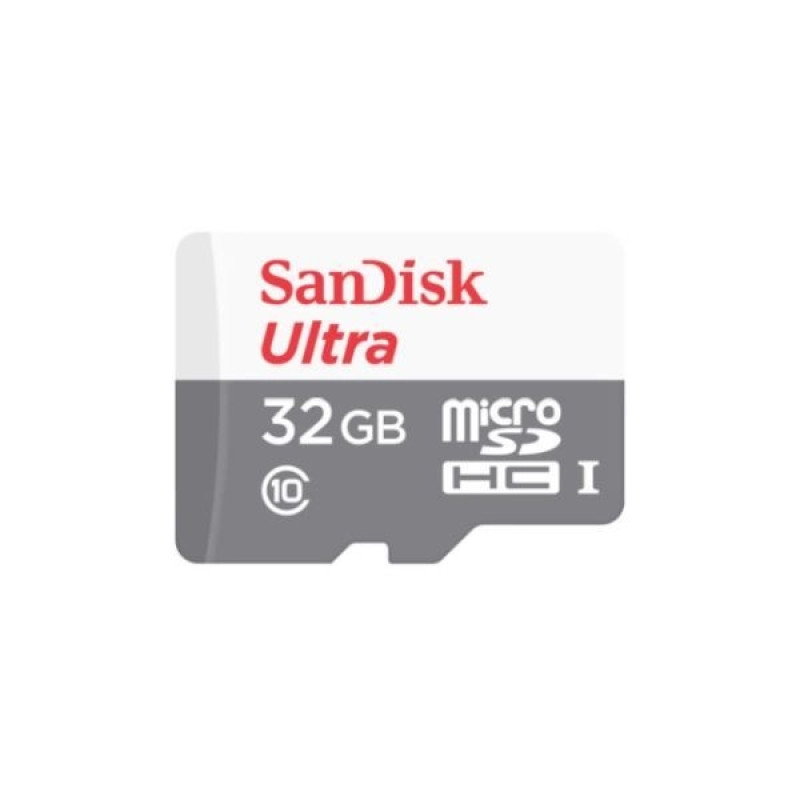 Купити Карта пам'яті MICRO SDHC 32GB UHS-I SDSQUNR-032G-GN3MN SANDISK. Системи безпеки для дому та офісу. Магазин RG-Group. Системи відеонагляду та охоронні сигналізації. Продаж та послуги встановлення