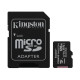 Купити Карта пам'яті microSDXC Kingston 128GB Canvas Select Plus Class 10 UHS-I + SD-адаптер (SDCS2/128GB). Системи безпеки для дому та офісу. Магазин RG-Group. Системи відеонагляду та охоронні сигналізації. Продаж та послуги встановлення