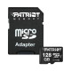 Купити Карта пам`ятi MicroSDXC 128GB UHS-I Class 10 Patriot LX + SD-adapter (PSF128GMCSDXC10). Системи безпеки для дому та офісу. Магазин RG-Group. Системи відеонагляду та охоронні сигналізації. Продаж та послуги встановлення