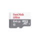 Купити Карта пам`яті з адаптером SanDisk SDXC 64GB UHS-I SDSQUNR-064G-GN3MA. Системи безпеки для дому та офісу. Магазин RG-Group. Системи відеонагляду та охоронні сигналізації. Продаж та послуги встановлення