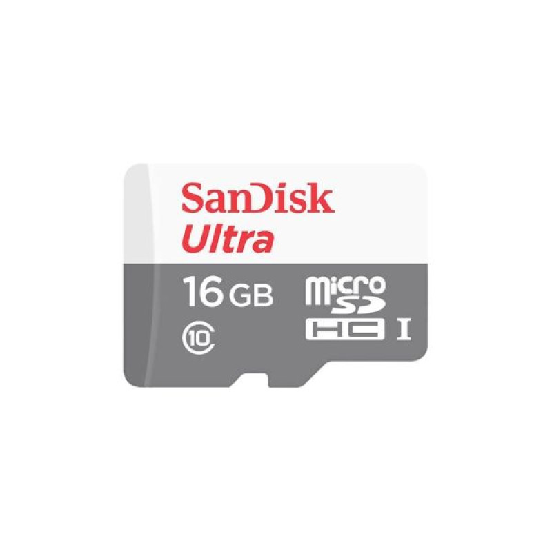 Купити Карта пам'яті MICRO SDHC 16GB UHS-I/SDSQUNS-016G-GN3MN SANDISK. Системи безпеки для дому та офісу. Магазин RG-Group. Системи відеонагляду та охоронні сигналізації. Продаж та послуги встановлення