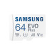 Купити Карта пам'яті Samsung Evo Plus microSDXC 64GB UHS-I U1 V10 A1 + SD адаптер (MB-MC64SA/EU). Системи безпеки для дому та офісу. Магазин RG-Group. Системи відеонагляду та охоронні сигналізації. Продаж та послуги встановлення