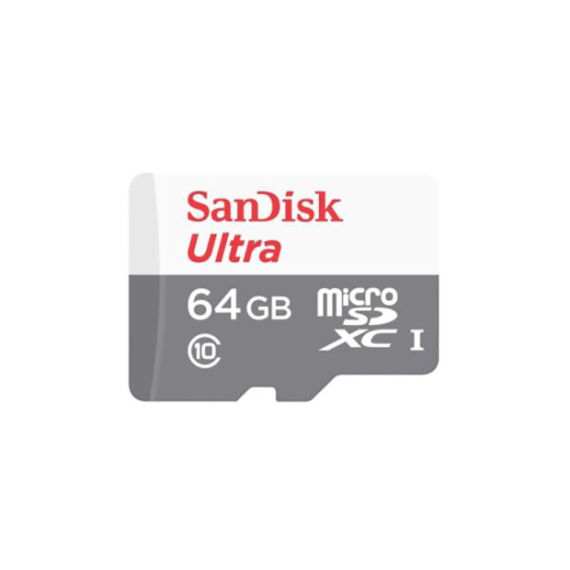 Купити Карта пам`ятi SanDisk MICRO 64GB class 10 Ultra Light SDXC UHS-I SDSQUNR-064G-GN3MN. Системи безпеки для дому та офісу. Магазин RG-Group. Системи відеонагляду та охоронні сигналізації. Продаж та послуги встановлення