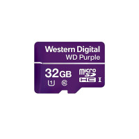 Купити Карта пам'яті MICRO SDHC 32GB UHS-I/Western Digital PURPL/WDD032G1P0A WDC. Системи безпеки для дому та офісу. Магазин RG-Group. Системи відеонагляду та охоронні сигналізації. Продаж та послуги встановлення