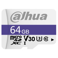 Купити Карта пам'яті micro SDXC class 10 Dahua TF-C100/64GB. Системи безпеки для дому та офісу. Магазин RG-Group. Системи відеонагляду та охоронні сигналізації. Продаж та послуги встановлення