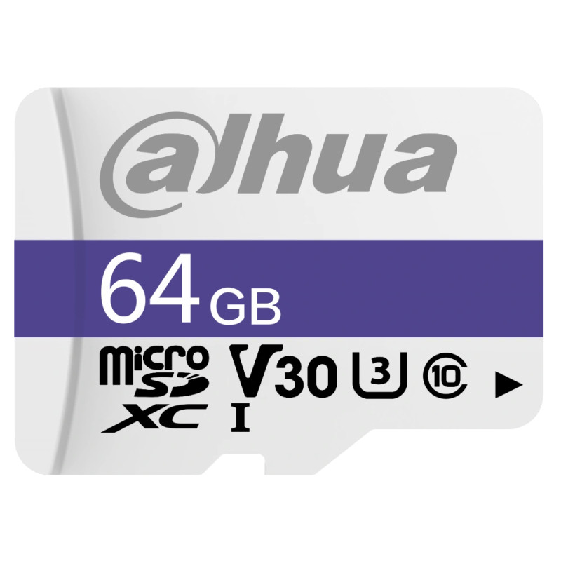 Купити Карта пам'яті micro SDXC class 10 Dahua TF-C100/64GB. Системи безпеки для дому та офісу. Магазин RG-Group. Системи відеонагляду та охоронні сигналізації. Продаж та послуги встановлення
