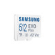 Купити Карта пам'яті Samsung Evo Plus microSDXC 512GB UHS-I U3 V30 A2 + SD адаптер (MB-MC512SA/EU). Системи безпеки для дому та офісу. Магазин RG-Group. Системи відеонагляду та охоронні сигналізації. Продаж та послуги встановлення
