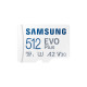 Купити Карта пам'яті Samsung Evo Plus microSDXC 512GB UHS-I U3 V30 A2 + SD адаптер (MB-MC512SA/EU). Системи безпеки для дому та офісу. Магазин RG-Group. Системи відеонагляду та охоронні сигналізації. Продаж та послуги встановлення