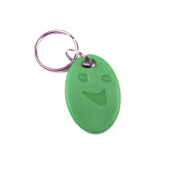 Купити Брелок RFID KEYFOB EM Green Smile. Системи безпеки для дому та офісу. Магазин RG-Group. Системи відеонагляду та охоронні сигналізації. Продаж та послуги встановлення
