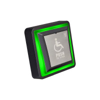 Купити Кнопка виходу Yli Electronic PBK-871 (LED) для людей з обмеженими можливостями. Системи безпеки для дому та офісу. Магазин RG-Group. Системи відеонагляду та охоронні сигналізації. Продаж та послуги встановлення