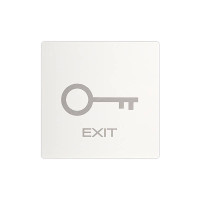 Купити Кнопка виходу ATIS Exit-MP white пластикова врізна. Системи безпеки для дому та офісу. Магазин RG-Group. Системи відеонагляду та охоронні сигналізації. Продаж та послуги встановлення