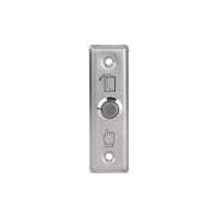 Купити Кнопка виходу ATIS Exit-811L для вузьких дверей з LED-підсвічуванням. Системи безпеки для дому та офісу. Магазин RG-Group. Системи відеонагляду та охоронні сигналізації. Продаж та послуги встановлення