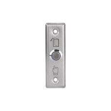 Купити Кнопка виходу ATIS Exit-811L для вузьких дверей з LED-підсвічуванням. Системи безпеки для дому та офісу. Магазин RG-Group. Системи відеонагляду та охоронні сигналізації. Продаж та послуги встановлення